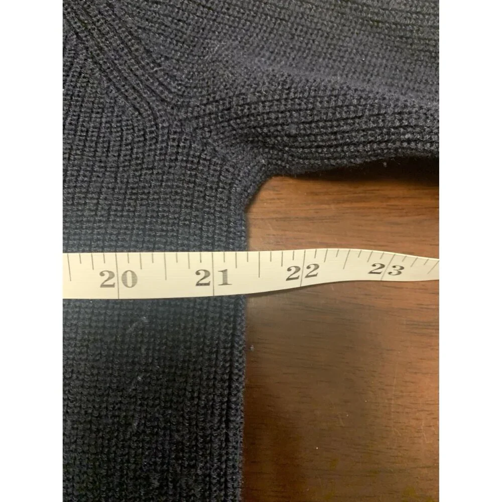 JW Anderson Quarter Button Up Knit‎ Wool Sweater Size XL